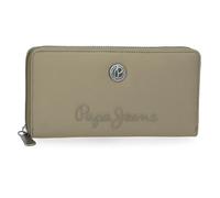 Pepe Jeans Corin Billetero con Tarjetero Verde 19,5x10x2 cms Poliéster y PU by Joumma Bags