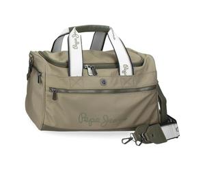 Pepe Jeans Corin Bolsa de Viaje Verde 40x25x20 cms Poliéster y PU 20L by Joumma Bags