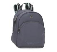 Pepe Jeans Corin Mochila Casual Gris 21x27,5x10 cms Poliéster y PU 5,78L by Joumma Bags