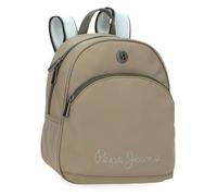 Pepe Jeans Corin Mochila Casual Verde 21x27,5x10 cms Poliéster y PU 5,78L by Joumma Bags