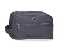 Pepe Jeans Corin Neceser Gris 26x16x12 cms Poliéster y PU 3,12L by Joumma Bags