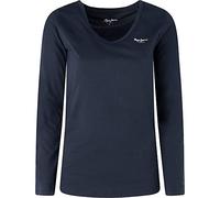 Pepe Jeans Corine L/S T-Shirt, Blue (Dulwich), XS Mujer