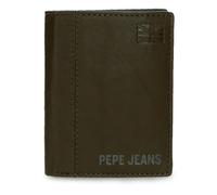 Pepe Jeans Cortland Cartera Vertical Verde 8,5x10,5x1 cms Piel by Joumma Bags