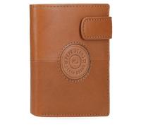 Pepe Jeans Cracker Cartera Vertical con Tarjetero y Cierre de Click Beige 8,5x10,5x1 cms Piel by Joumma Bags