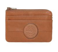 Pepe Jeans Cracker Monedero con Tarjetero Beige 11x7x1,5 cms Piel by Joumma Bags
