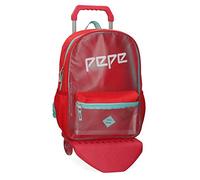 Pepe Jeans Cristal Mochila con Carro, Niñas, Multicolor