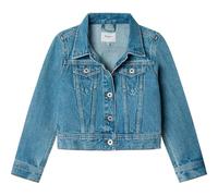 Pepe Jeans Cropped Jacket Jr Chaqueta, Azul (Denim-NC9), 4 años para Niñas