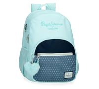 Pepe Jeans Dalma Mochila Escolar, Azul, 32x44x22 cms