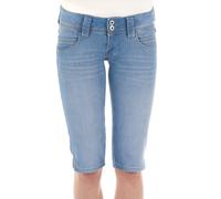 Pepe Jeans Dama Bermuda Venus Crop - Azul - Blue Denim W24-W34 95% Algodón