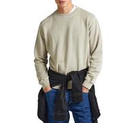 Pepe Jeans Dave Crew Sweatshirt, Marrón (Light Beige), M para Hombre