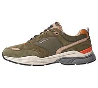 Pepe Jeans Dave Sider M - Tenis para Hombre, Verde Caqui Verde, 46 EU