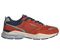 Pepe Jeans Dave Sider M, Zapatilla Hombre, Naranja (Naranja Óxido), 39 EU