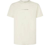 Pepe Jeans Dave tee T-Shirt, Beige (Chalk White), L para Hombre