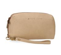 Pepe Jeans Diane Bolso de Mano Beige 20x11x4 cms Piel sintética