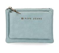 Pepe Jeans Diane Monedero Neceser Azul 17x9x2 cms Piel sintética