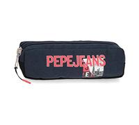 Pepe Jeans Dikran Estuche Azul 22x7x3 cms Poliéster