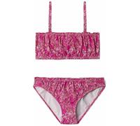 Pepe Jeans Ditsy BND - Conjunto de Bikini para niña, Color Rosa (Fucsia Profundo), Talla 8
