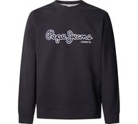 Pepe Jeans Dorian Crew Sudadera, Negro, S para Hombre