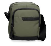 Pepe Jeans Dorking Bandolera Mediana Verde 17x22x8 cms Poliéster con Detalles en Piel Sintética by Joumma Bags