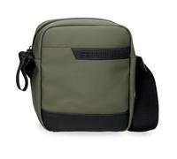 Pepe Jeans Dorking Bandolera Pequeña Verde 15x19,5x6 cms Poliéster con Detalles en Piel Sintética by Joumma Bags