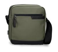 Pepe Jeans Dorking Bandolera Portatablet Verde 23x27x7 cms Poliéster con Detalles en Piel Sintética by Joumma Bags