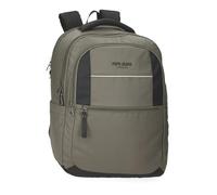 Pepe Jeans Dortmund Mochila para Portátil 15,6" Verde 31x44x15 cms Poliéster 20,46L by Joumma Bags