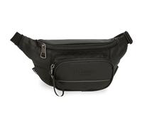 Pepe Jeans Dortmund Riñonera Gris 30x13x5 cms Algodón, Poliéster y PU. 1,95L by Joumma Bags