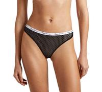 Pepe Jeans Dot 3P Thong, Negro (Black), XS para Mujer