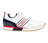 PEPE JEANS Dublin Half M, Zapatilla Unisex Adulto, White, 43 EU