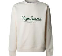 Pepe Jeans Dumas Crew Sudadera para Hombre, Color Blanco (Blanquecino), XS, Blanco (Blanquecino), XS