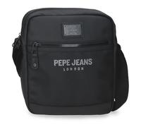 Pepe Jeans Durham Bandolera Cruzada Negro 16x31x5,5 cms Poliéster by Joumma Bags