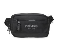 Pepe Jeans Durham Bandolera Pequeña Negro 15x19,5x6 cms Poliéster by Joumma Bags
