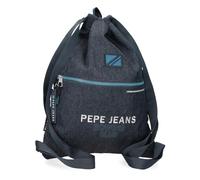 Pepe Jeans Edmon Mochila Escolar Azul 35x46 cms Poliéster 16,1L by Joumma Bags