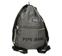 Pepe Jeans Edmon Mochila Saco Gris 35x46 cms Poliéster by Joumma Bags