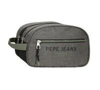 Pepe Jeans Edmon Neceser Adaptable Gris 26x16x10 cms Poliéster by Joumma Bags