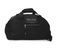 Pepe Jeans Edward Bolsa de Viaje Negro 50x27x20 cm Poliéster 27L by Joumma Bags