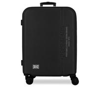 Pepe Jeans Edward Maleta Mediana Negro 48x68x27 cm Rígida ABS Cierre de combinación Integrado 72L 3,48kg 4 Ruedas Dobles Equipaje de Mano by Joumma Bags