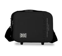 Pepe Jeans Edward Nececer Adaptable Negro 25x21x15 cm Rígido ABS 7,8L 0,8 kgs by Joumma Bags