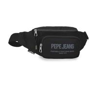Pepe Jeans Edward Riñonera Negro 35x13x5 cm Poliéster by Joumma Bags