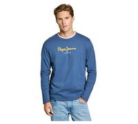 Pepe Jeans Eggo - Camiseta Larga para Hombre, Azul (Sterling Blue), L, Azul (Azul esterlina), L
