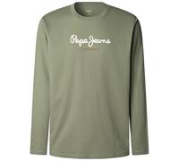 Pepe Jeans Eggo Long N Camiseta para Hombre, Verde (Verde Militar), S, Verde (Verde Militar), S