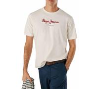 Pepe Jeans Eggo N Camiseta, Beige (Ivory White), M para Hombre