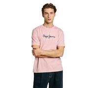 Pepe Jeans Eggo N Camiseta, Rosa (Rosa), XL Hombre