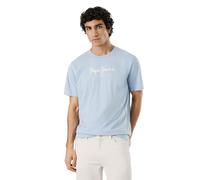 Pepe Jeans Camiseta 'Eggo' azul claro / blanco M azul claro / blanco