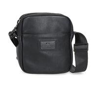 Pepe Jeans Egham Bolso de Mano Negro 25x16x1 cms Poliéster