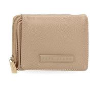 Pepe Jeans Elia Billetero con Monedero Beige 10x8x3 cms Piel sintética by Joumma Bags