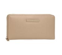 Pepe Jeans Elia Billetero con Tarjetero Beige 19,5x10x2 cms Piel sintética by Joumma Bags
