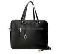 Pepe Jeans Elia Bolso para Portátil Negro 40x30x5 cms Piel sintética by Joumma Bags