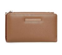 Pepe Jeans Elia Cartera con Tarjetero Marrón 17x10x2 cms Piel sintética by Joumma Bags