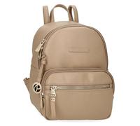 Pepe Jeans Elia Mochila Casual Beige 20x25,5x10 cms Piel sintética 5,1L by Joumma Bags
